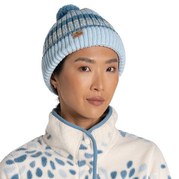 Craghoppers Womens National Trust Gorse Stripe Beanie (M-L)