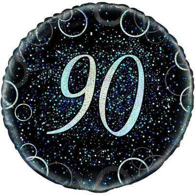 Superdrug Unique Party Glitz 90th Foil Balloon- Buy online at McGrocer