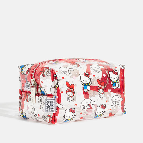 Skinnydip London Hello Kitty & Friends Makeup Bag 100% TPU