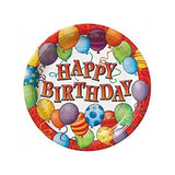 Unique Party Balloons Birthday Party Plates (Pack of 8)