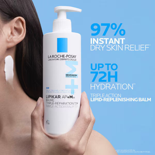 Hydrating Triple-Action Moisturising Balm for Dry Skin 400ml