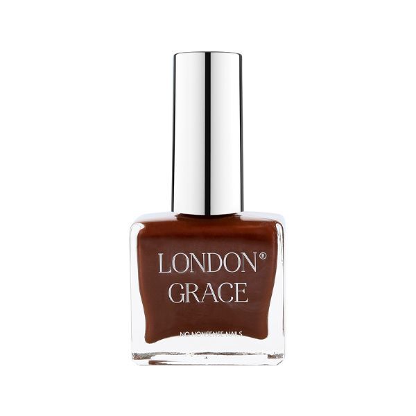 London Grace Mark Nail Polish Shimmery Red-brown 12ml