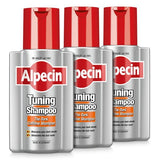 Alpecin Tuning Shampoo 3x 200ml - Preserves Natural Colour