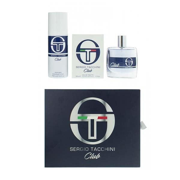 Sergio Tacchini - Club EDT Spray 50ml Deodorant 150ml Set