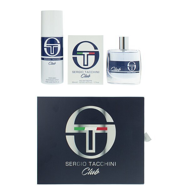 Sergio Tacchini - Club EDT Spray 50ml Deodorant 150ml Set