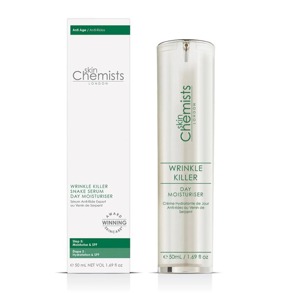 skinChemists Wrinkle Killer Snake Serum Day Moisturiser 50ml