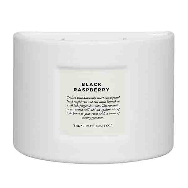 The Aromatherapy Co Blend 280gm Candle - Black Raspberry