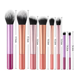 Livingandhome Set of 8 Professional Makeup Brush Tools