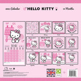 Hello Kitty 2025 Square Wall Calendar