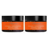 skinChemists Vitamin C Brightening Orange Mask 50ml Duo Pack