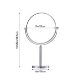 Livingandhome Double-Sided Tabletop Mirror