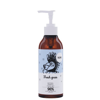 Superdrug Yope Shampoo for oily hair Fresh Grass 300ml- Buy online at McGrocer