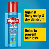 Alpecin Hybrid Sensitive Shampoo 2x 250ml - For Dry Scalps