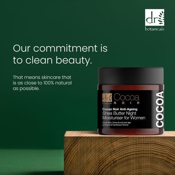 Dr Botanicals Cocoa Noir Shea Butter Night Moisturizer