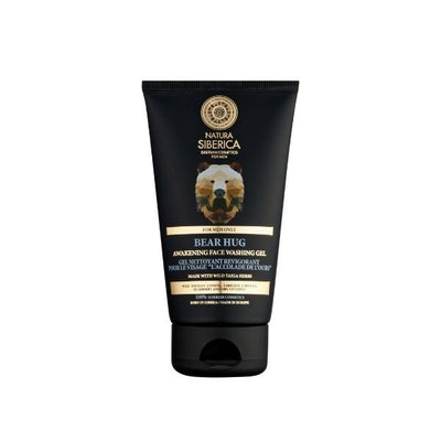 Superdrug Natura Siberica Men 150ml Face Wash Awakening Bear Hug- Buy online at McGrocer