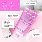 âme pure 5pcs White Lotus Paradise Hand cream 5 x 50ml