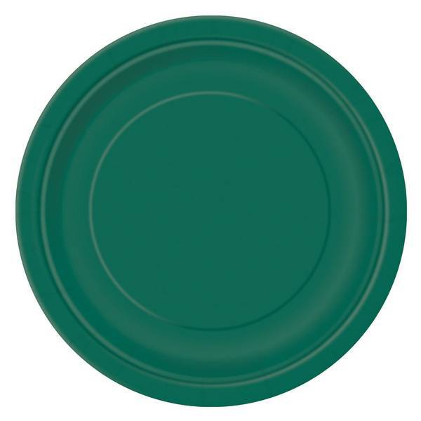Paper Round Party Plates (Pack of 16)