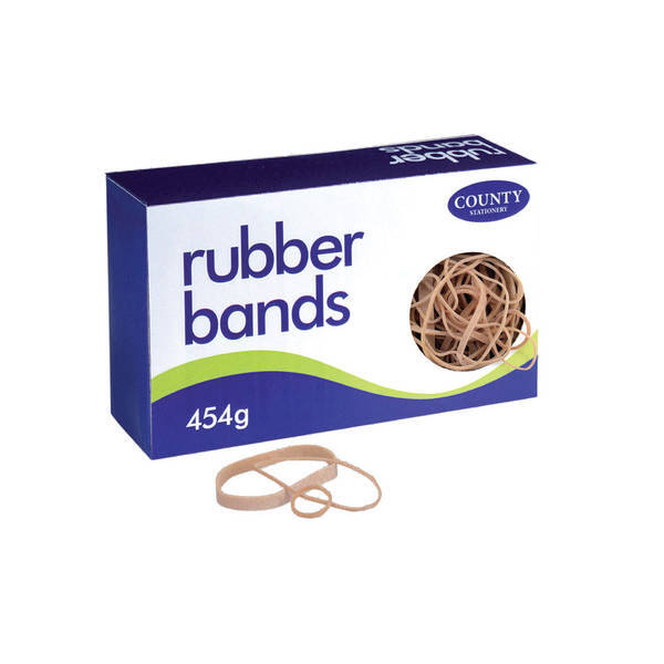County Stationery Box No 18 Rubber Band