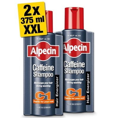 Superdrug Alpecin Caffeine Shampoo XXL 2x 375ml- Buy online at McGrocer