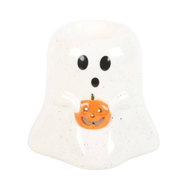 Something Different Ghost with Pumpkin Oil Burner