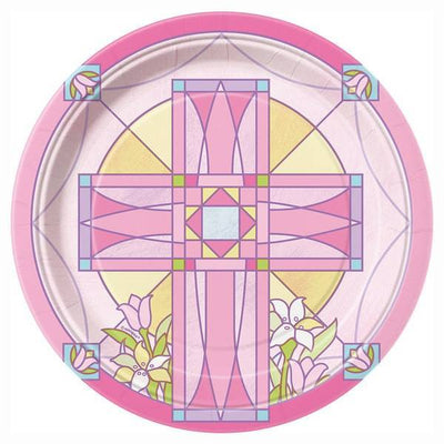 Superdrug Unique Party Cross Communion Disposable Plates (Pack of 8)- Buy online at McGrocer
