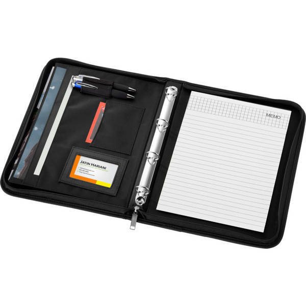 A4 Zipper Portfolio Deluxe