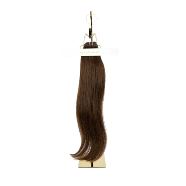 House Of Hair UK Straight Warm Chestnut Weft 20 - Bundle #3