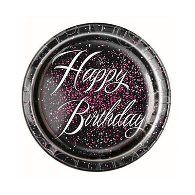 Superdrug Unique Party Paper Glitz Birthday Party Plates (Pack of 8)- Buy online at McGrocer