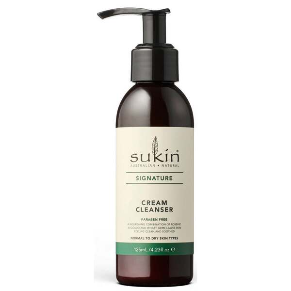 Hydrating Cream Cleanser with Natural Oils and Pump Dispenser