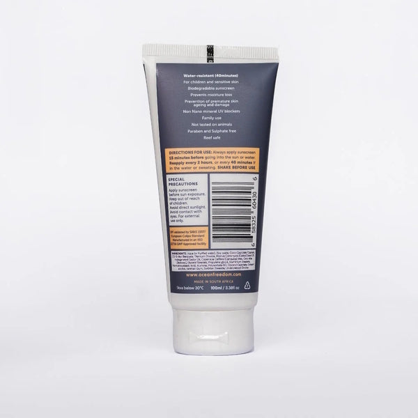 Ocean Freedom Mineral Sun Cream Active SPF 50+