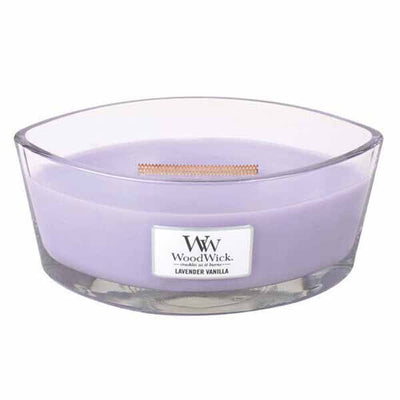 Superdrug Woodwick Large Hearthwick Lavender Vanilla Candle 16oz- Buy online at McGrocer