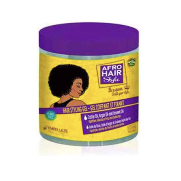 Hair Styling Gel for Curly and Coiled Hair with Natural Oils, 500 ml