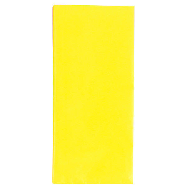 County 10 Sheets Yellow Tissue Papers (12 Pack) (50 x 70cm)