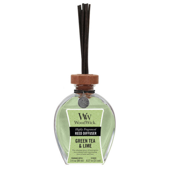 Woodwick Green Tea & Lime Reed Diffuser 89ml