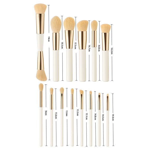 Livingandhome 14 Pcs Makeup Brush Set