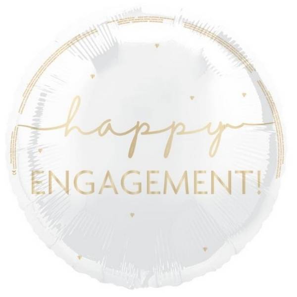 Unique Party Happy Engagement Foil Balloon