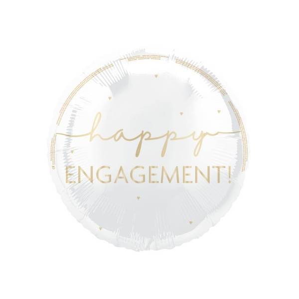 Unique Party Happy Engagement Foil Balloon