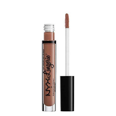 Superdrug NYX Lip Lingerie Liquid Lipstick 4ml - 8 Bedtime Flirt- Buy online at McGrocer