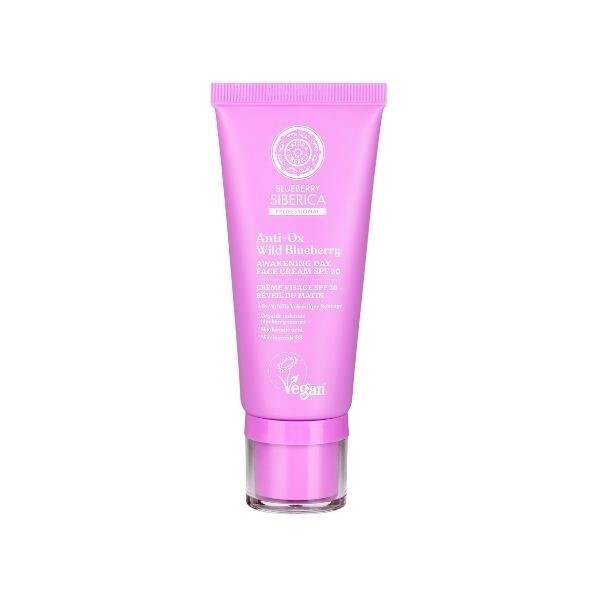 Natura Siberica 50ml Day Face Cream SPF20 Blueberry