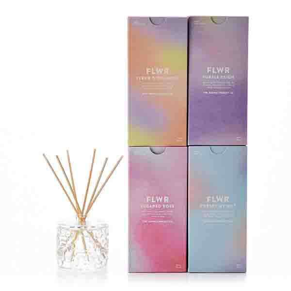 The Aromatherapy Co 90ml FLWR Diffuser Purple Reign