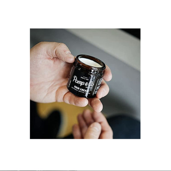 Pomp & Co Matte Finish & Medium Strong Hold Hair Cream For Men 120ml