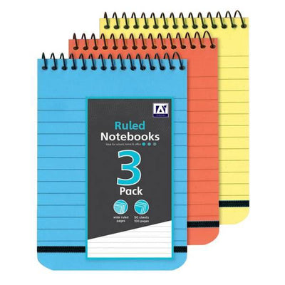 Superdrug Anker Wide Paper Notepad (Pack of 3)- Buy online at McGrocer