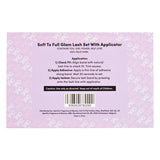 Oh My Lash Soft to Full Glam Black False Lashes Set