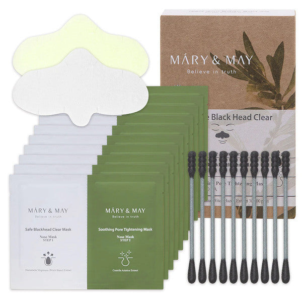 Mary & May Daily Safe Black Head Clear Nose Mask