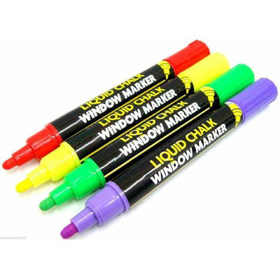 Superdrug County Stationery Chalk Marker (Pack of 4)- Buy online at McGrocer