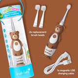 Brush Baby WildOnes Bear Toothbrush & Applemint Toothpaste