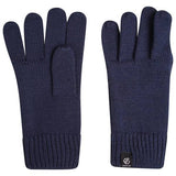 Children's Knitted Beanie and Gloves Set with Dinosaur Design