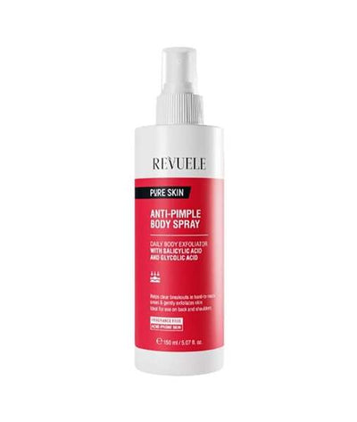 Superdrug Revuele Pure Skin Anti Pimple Body Spray- Buy online at McGrocer