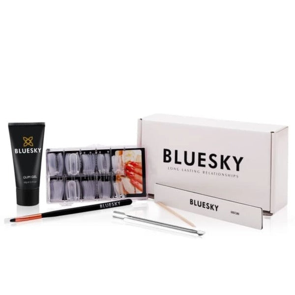 Bluesky Gum Gel Nail Extension Kit - Soft Clear Pink