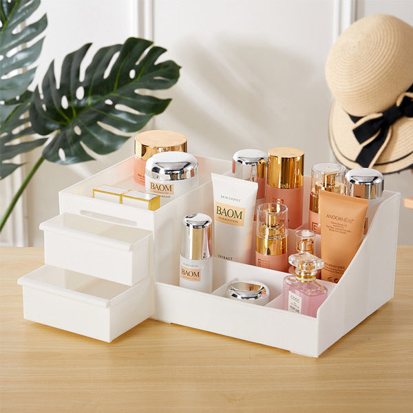 Livingandhome Storage Box for Makeup Middle